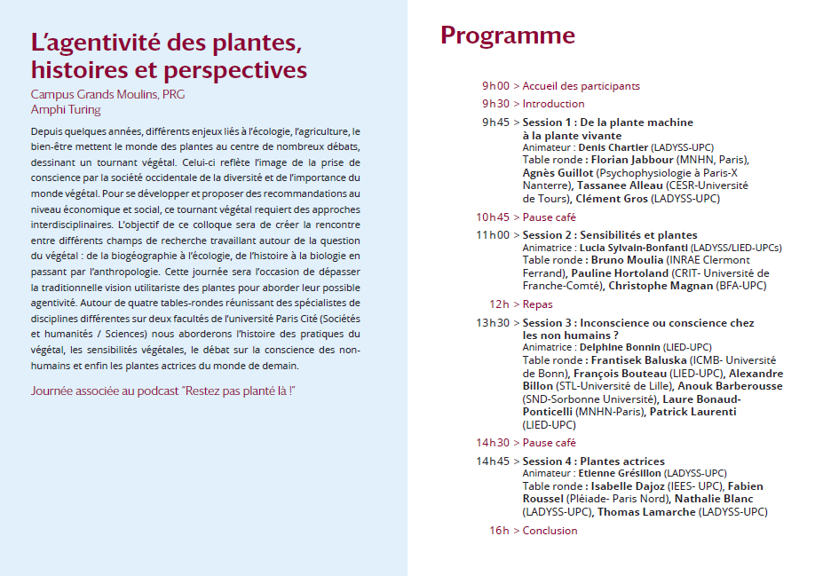 Programme agentivité